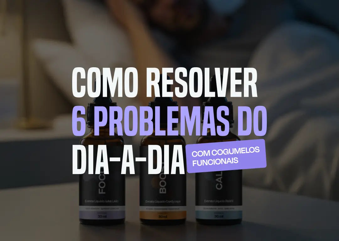 Como Resolver 6 Problemas do Dia a Dia com Cogumelos Funcionais