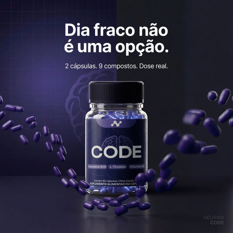 Neuraw CODE - 60 cápsulas
