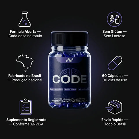 Neuraw CODE - 60 cápsulas