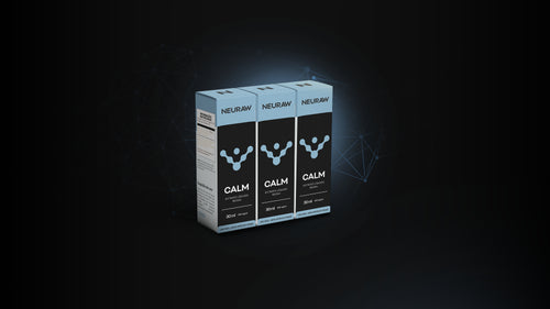 Kit com 3 Frascos – Neuraw Calm – Extrato Líquido Reishi 30 ml