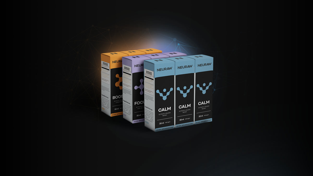 Kit Essencials com 9 Frascos -  3 Extratos Reishi, 3 Extratos Juba de Leão e 3 Extratos Cordyceps - 30 ml (cada)