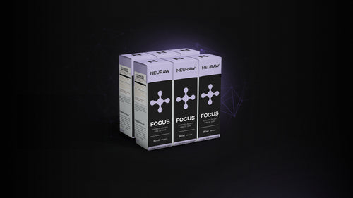 Kit com 6 Frascos - Neuraw Focus - Extrato Líquido Juba de Leão - 30 ml