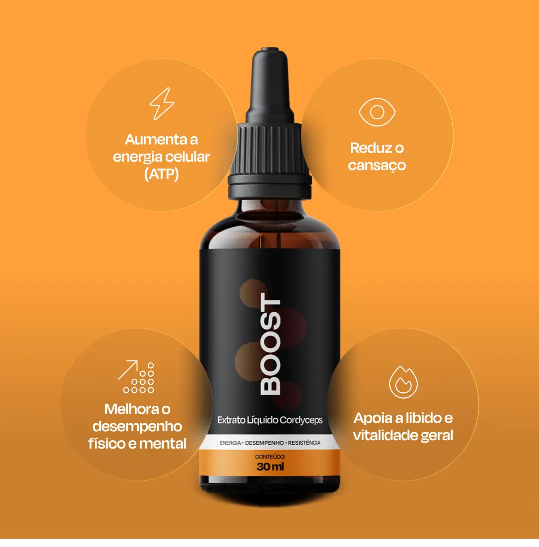 Neuraw Boost - Extrato Cordyceps - 30 ml
