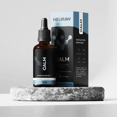 Neuraw Calm - Extrato Reishi - 30 ml — Neuraw suplemento sublingual