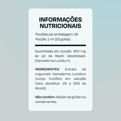 Neuraw Calm - Extrato Reishi - 30 ml