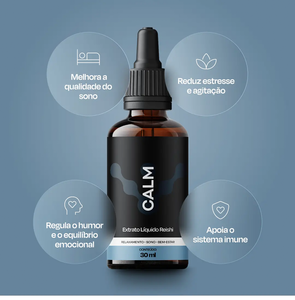 Neuraw Calm - Extrato Reishi - 30 ml