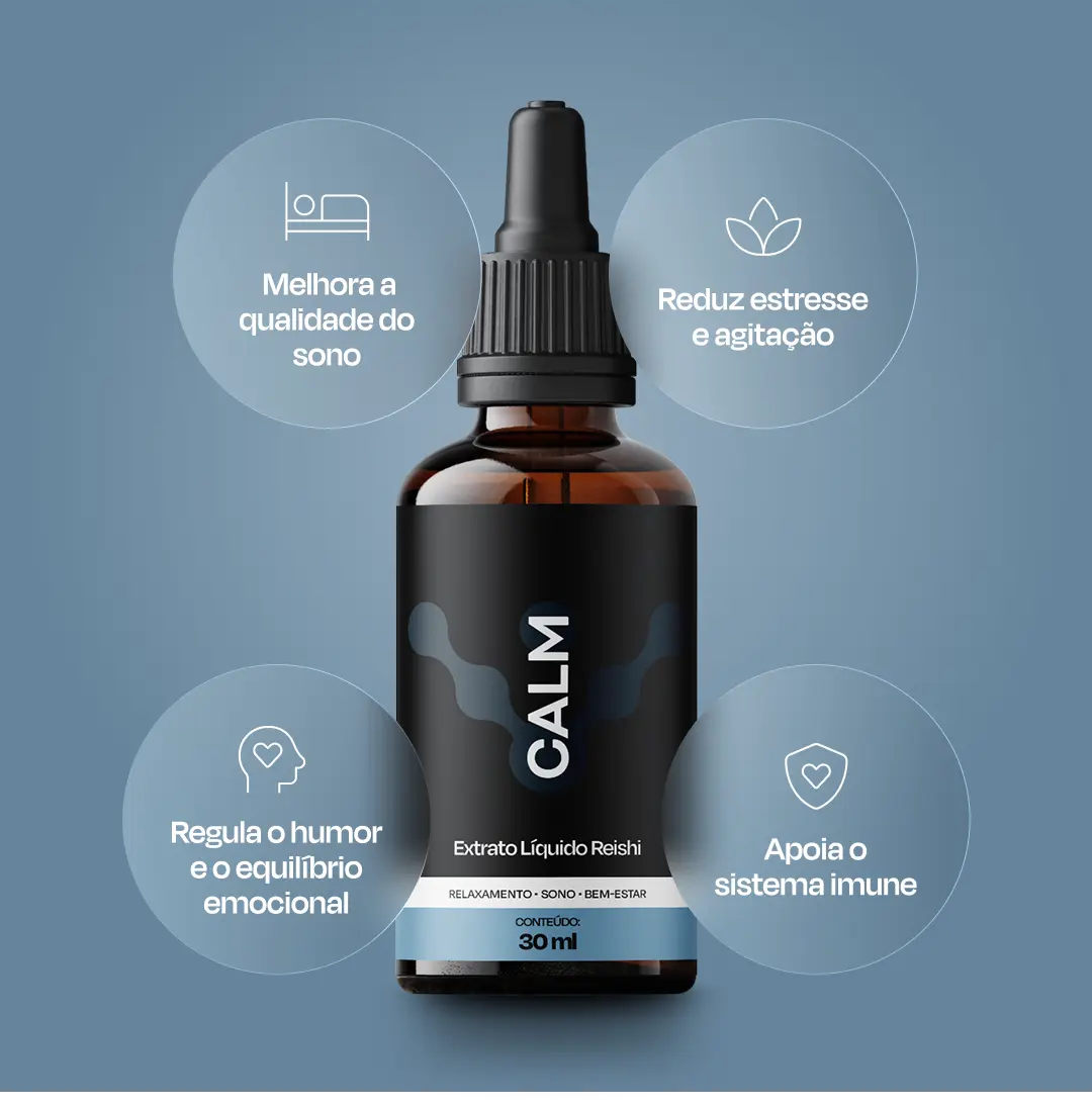 Neuraw Calm - Extrato Reishi - 30 ml