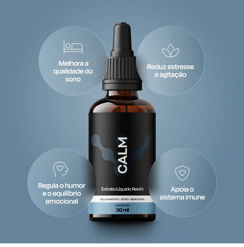 Neuraw Calm - Extrato Reishi - 30 ml