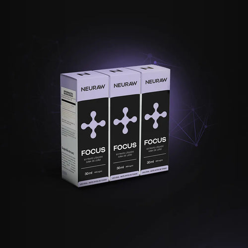 Kit com 3 Frascos - Neuraw Focus