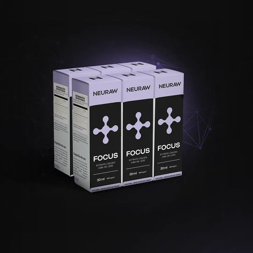 Kit com 6 Frascos - Neuraw Focus