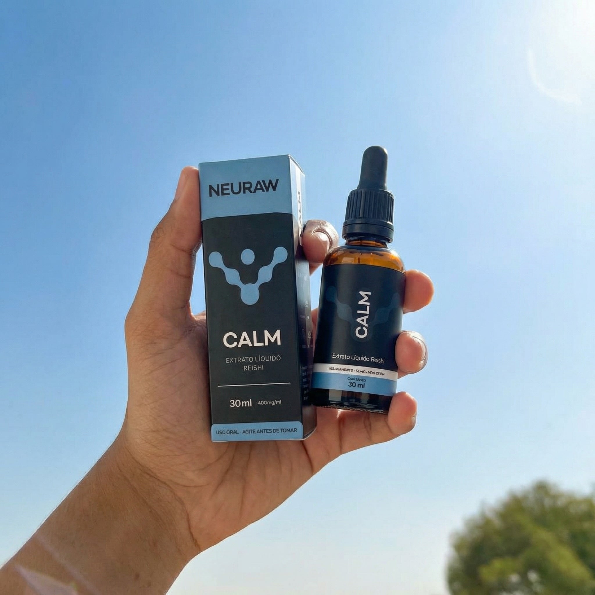 Garantia NEURAW Neuraw Calm - Extrato Reishi - 30 ml